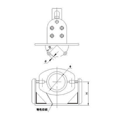 MGG-Z型固定金具（固定支撑）