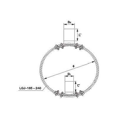 MGH-L型管母线消振环（螺栓型）