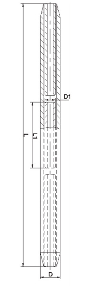 JYD Type Overhead Hydraulic Splicing Sleeve for Good Conductor Ground Wire Drawing